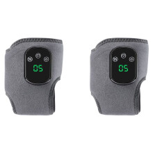 2X Electric Foot Ankle Massager with Heat& Vibration Cordless Heating Pad Ankle Wrap for Sports Recovery Warm Brace Belt