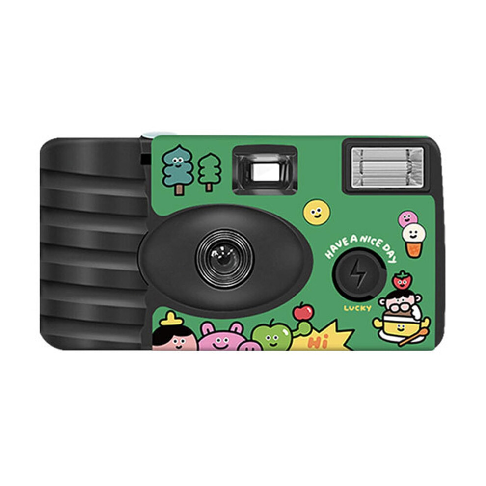 Disposable 35Mm Film Camera Retro Style With Preloaded Color Film 27 Exposures For Beginners 9455672530224