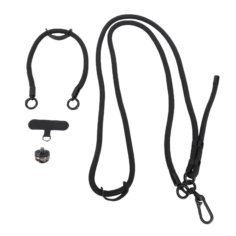Camera Neck & Wrist Strap For Insta360 X5 X4 X3, Pocket 3, Black 3081380624700