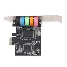PCIe Sound Card 5.1 Internal Stereo Adapter for Desktop PC