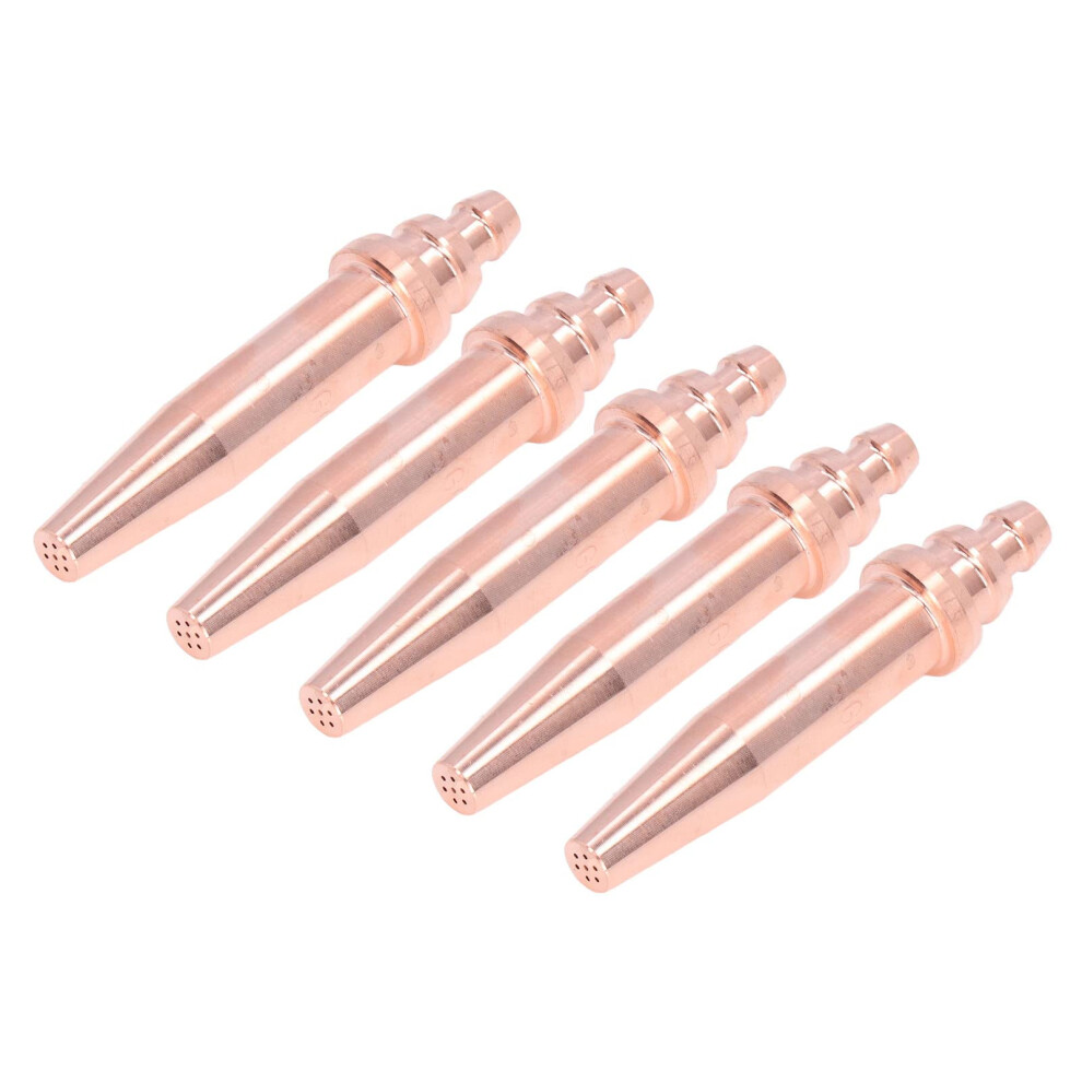 5Pcs G020 Acetylene Cutting Torch Nozzle Copper Tip For Precision Clean Cuts 1020Mm Materials 9094768190494