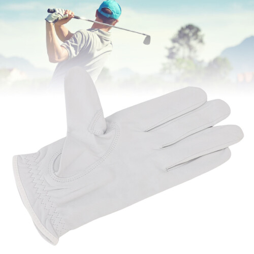 Linkshändiger Schafsleder-Vollfinger-Handschuh L
