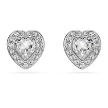 (earrings) Ariana Grande Silver Tennis Women's Heart Gift box