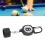 ABS Pool Chalk Holder with Retractable Rope – Portable Billiard Accessory 1