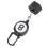 Hex-ABS Billardkreidehalter, ausziehbares Seil 16