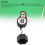 Hex-ABS Billardkreidehalter, ausziehbares Seil 5