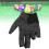 Linke Hand Pool-Handschuh 5-Finger elastisches Nylon grau 6