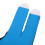 Linke Hand 3-Finger-Nylon-Pool-Handschuh, elastisch, blau 10