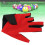 Linke Hand Pool-Handschuh Nylon 5-Finger universell rot 7