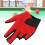 Linke Hand Pool-Handschuh Nylon 5-Finger universell rot 4