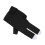 Linke Hand Poolhandschuh 3-Finger Nylon schwarz 9