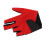 Linke Hand Pool-Handschuh Nylon 5-Finger universell rot 9