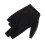 Linke Hand Pool-Handschuh 5-Finger elastisches Nylon grau 15