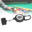ABS Billiard Chalk Holder with Retractable Rope, Octagonal, Portable 4