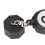 ABS Billiard Chalk Holder with Retractable Rope, Octagonal, Portable 12