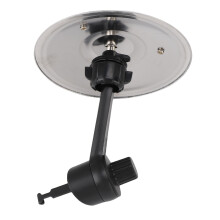 Car Crash Cymbal with Adjustable Arm Silver for Air Vent Dashboard