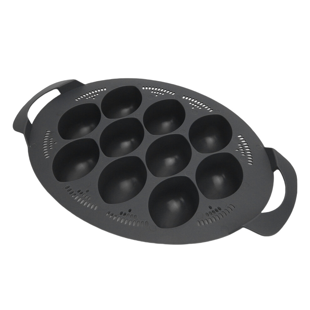 10 Eggs Capacity Egg Cooker Non-Stick Poached Egg Maker Kitchen Supplies 9471380626479