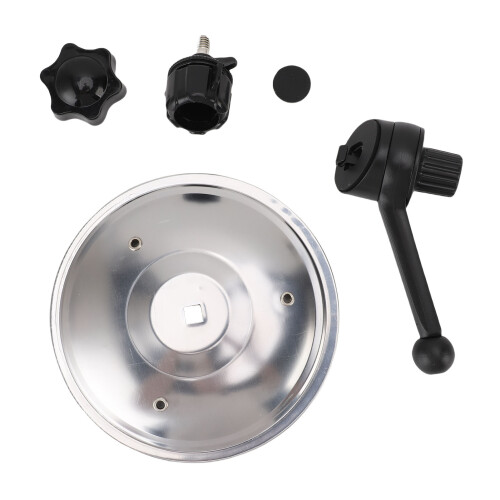 Car Crash Cymbal with Adjustable Arm Silver for Air Vent Dashboard 1