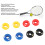 8 Pack Tennis Racket Vibration Dampeners Rubber Shock Buffer – 4 Colors 3