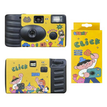 35mm Disposable Film Camera with Builtin Flash 27 Exposures for Birthday Parties and Travel