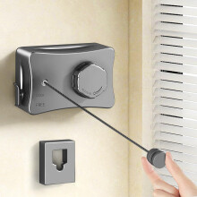 Retractable Clothesline 16.7 Ft Stainless Steel Heavy Duty Wall Mounted for Indoor and Outdoor Use