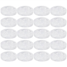 1000Pièces Boutons Ronds Transparants Plastique Pour Couture Vêtements