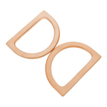 2Pièces Poignées En Bois Pour Sac DIY Confort D-Forme Marron Clair
