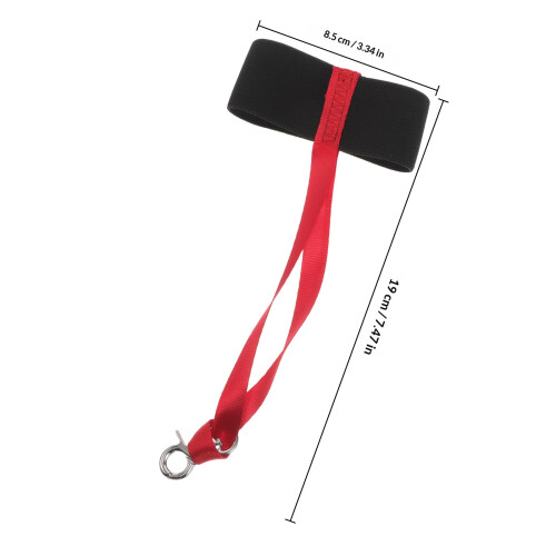 sangles pour de ski, attache élastique avec clip métallique 1