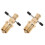2Pièces Dériveur Compression Durable Pour Raccords 15-22Mm 2