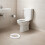 2Pièces Protection Wc Enfant Coussinet PVC 4