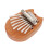 1Pièces Mini Kalimba Bois 8 Clés Instrument Doigts Multicolore 1