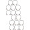 16Pièces Boules Silicone Noires Banded Réduction Bruit 7