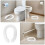 2Pièces Protection Wc Enfant Coussinet PVC 7