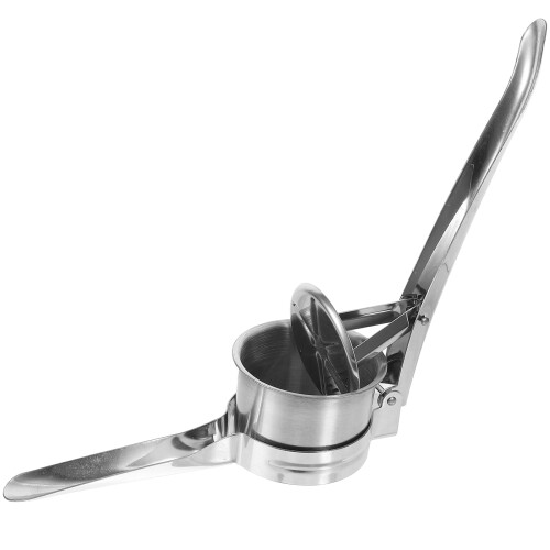 2Ensembles -Purée Manuel Pour Fruits, Acier Argenté