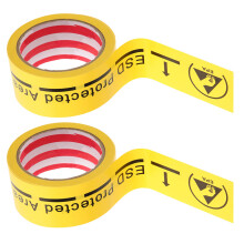 2 Rouleaux De Ruban D'avertissement Attention Électrostatique