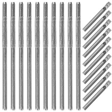 1Ensemble Accessoire Stylo 3D Aiguille Métal Argent Usage Domestique
