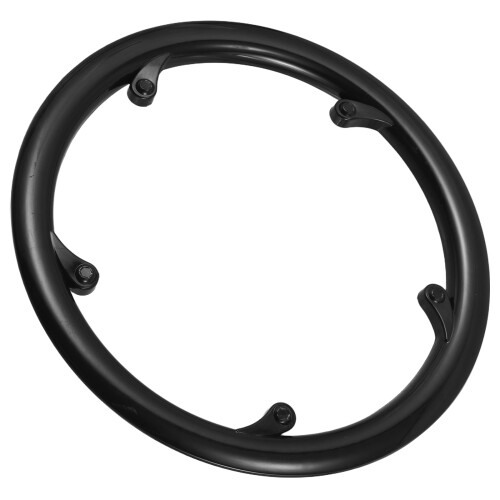 5Pièces Protège-Chaine Noir Plateau Robuste 1