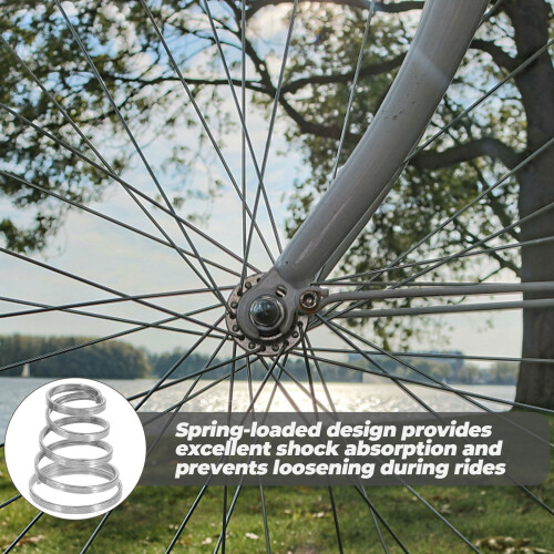 30 pièces ressort roue acier inoxydable fixation rapide 2