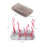 1Pièces Égouttoir Rose PP Multi-Fonction Pour 2