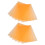 12Pièces Gel PVC Transparent Orange Pour Diffuseur Lumière 11