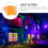 12Pièces Gel PVC Transparent Orange Pour Diffuseur Lumière 10