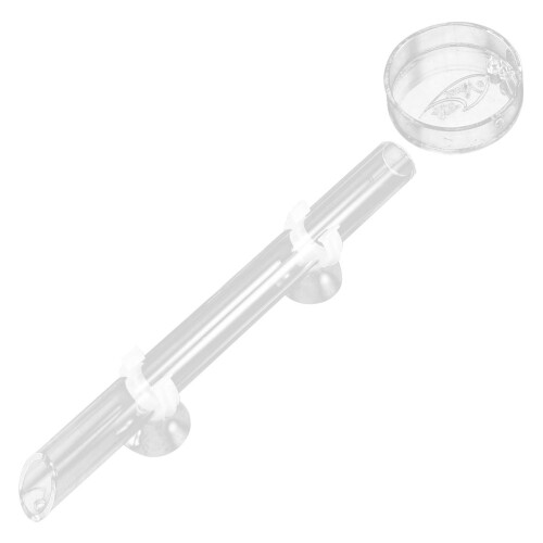 1Ensemble Tube D'alimentation Aquarium Transparent En