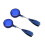 2Pièces Accessoires Pêche Pince Coupe-Fil Rapide Bleu, Robuste Acier 1
