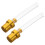 2Pièces Couvercle Essence En Alliage Aluminium Et Caoutchouc 6