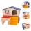 Hamster En Bois Refuge Animal Villa 6