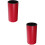 2Pièces Rangement Couteaux Rouge Nettoyage Facile Optimisé 6