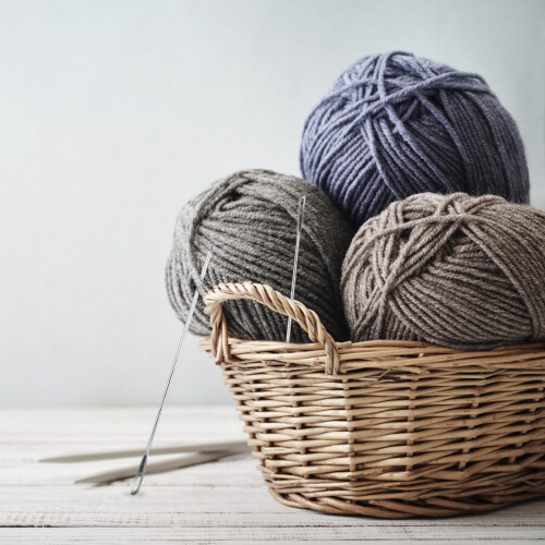 100Pièces Aiguilles Tapestry Argentées Robustes Accessoires Tricot 1