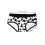 2Pièces Slips Couple Coton Motif Vache Assortis 2