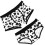 2Pièces Slips Couple Coton Motif Vache Assortis 7