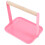 Support Perroquet Bois Rose Multifonction Pour Petits Oiseaux 1